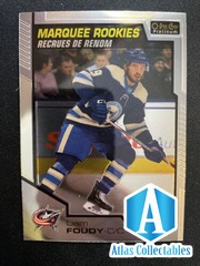 20-21 UD Opee Chee Platinum Hockey Marquee Rookies 158 Liam Foudy